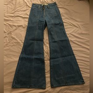 Stoned Immaculate High-Rise Bell Bottoms